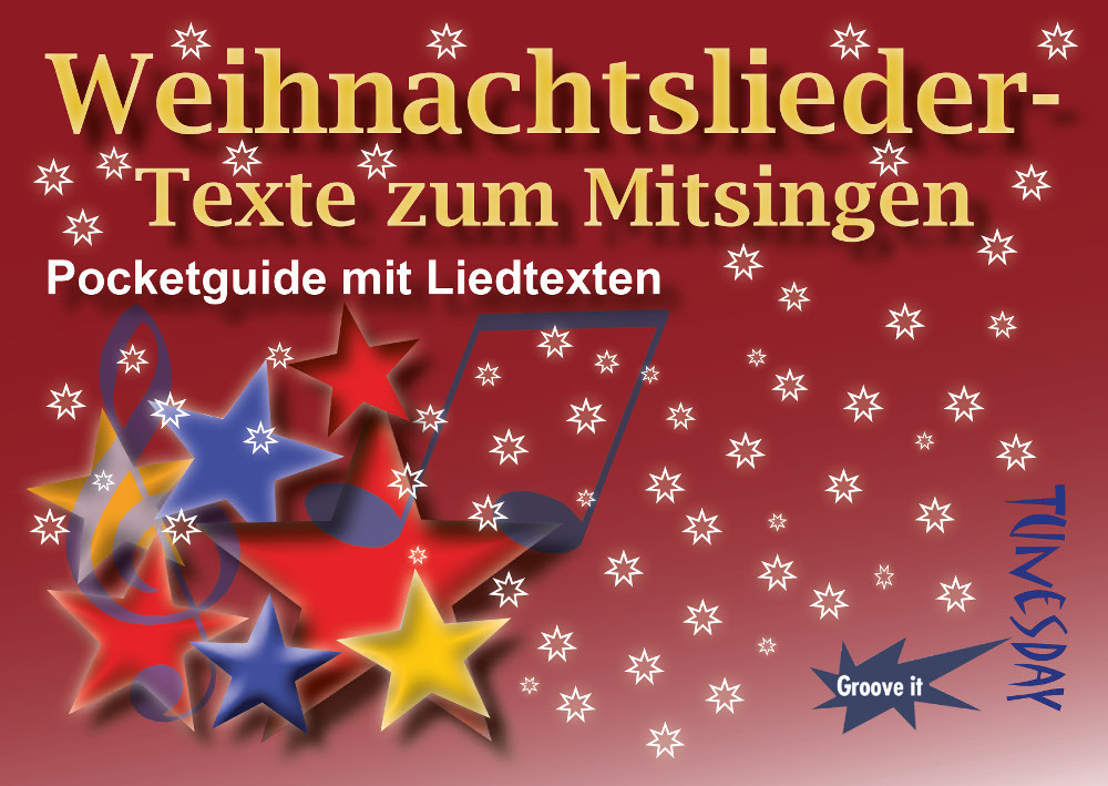 Cover: 9783955340292 | Weihnachtslieder-Texte zum Mitsingen | 2020 | Tunesday Records