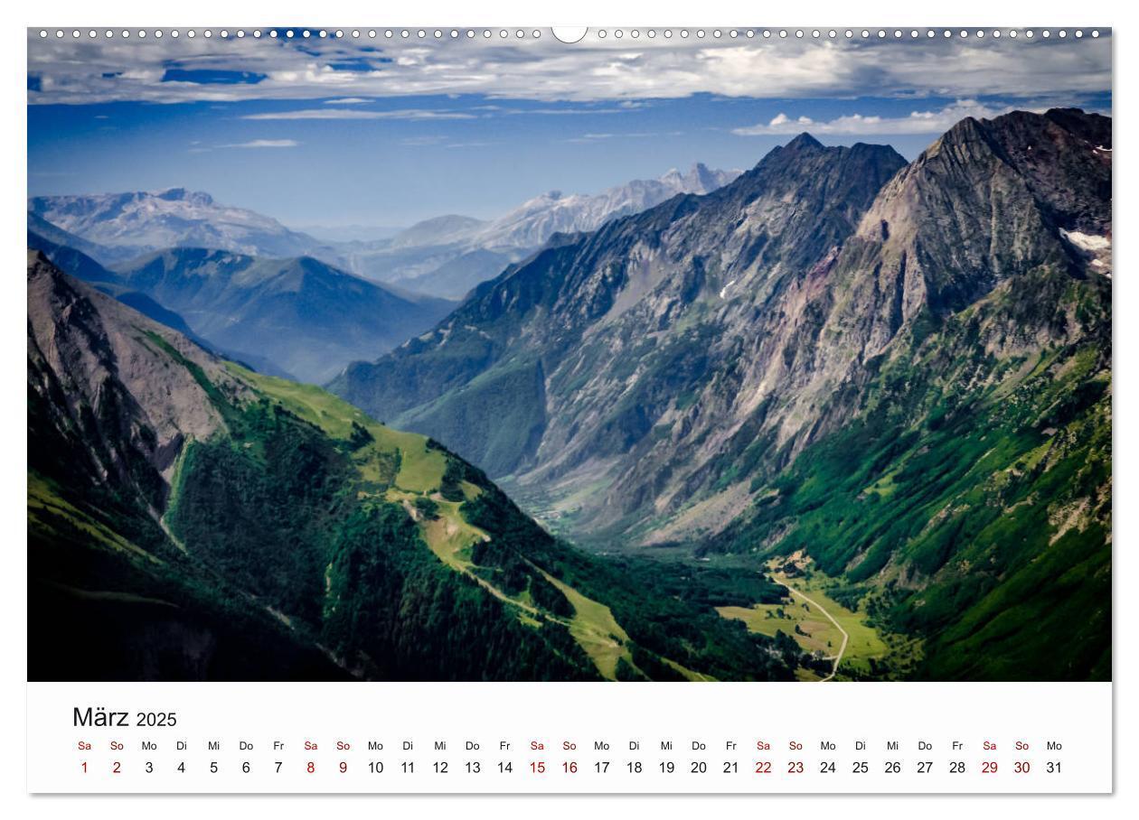 Bild: 9783435332878 | Die Alpen vom Himmel aus gesehen (hochwertiger Premium Wandkalender...