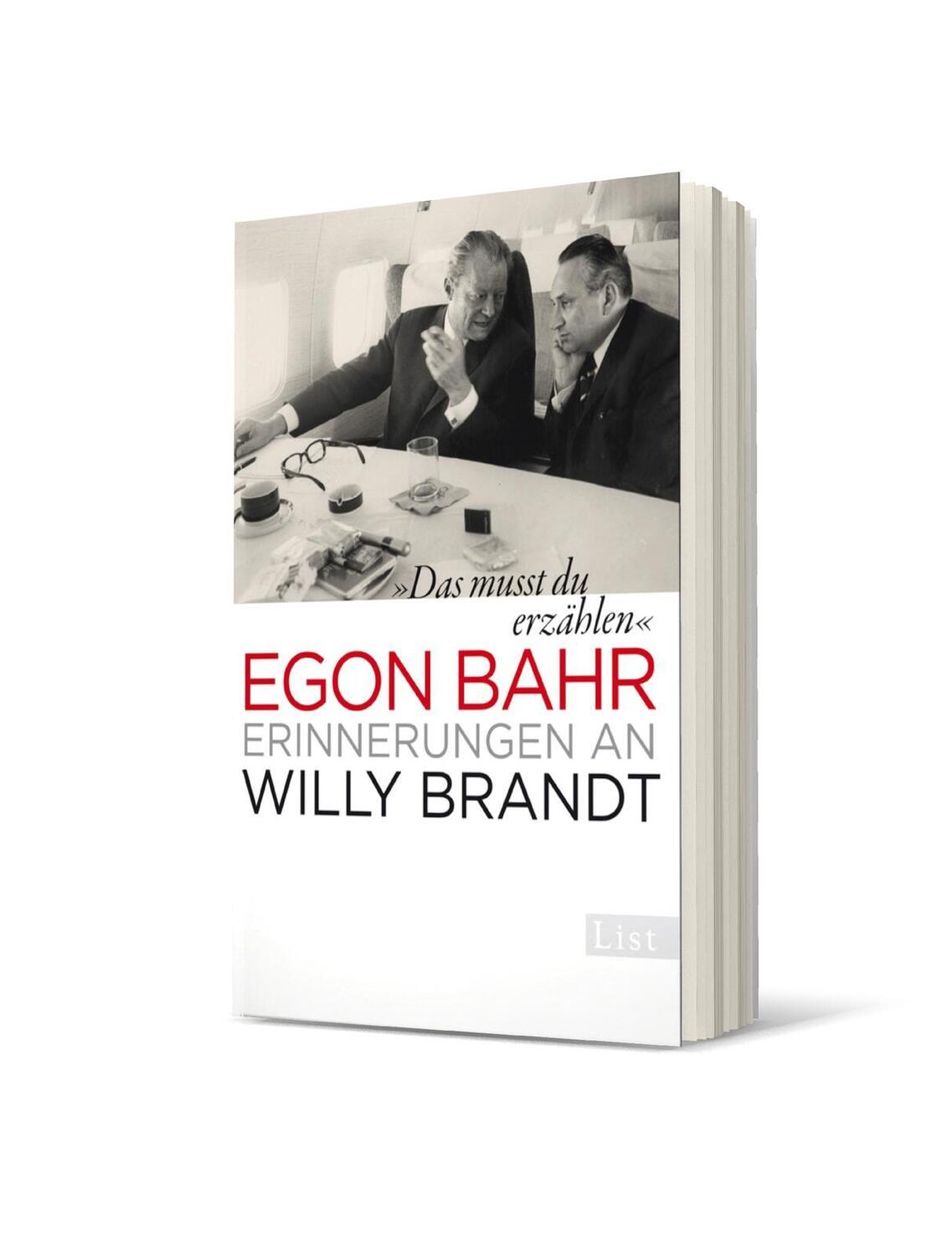 Bild: 9783548612201 | »Das musst du erzählen« | Erinnerungen an Willy Brandt | Egon Bahr