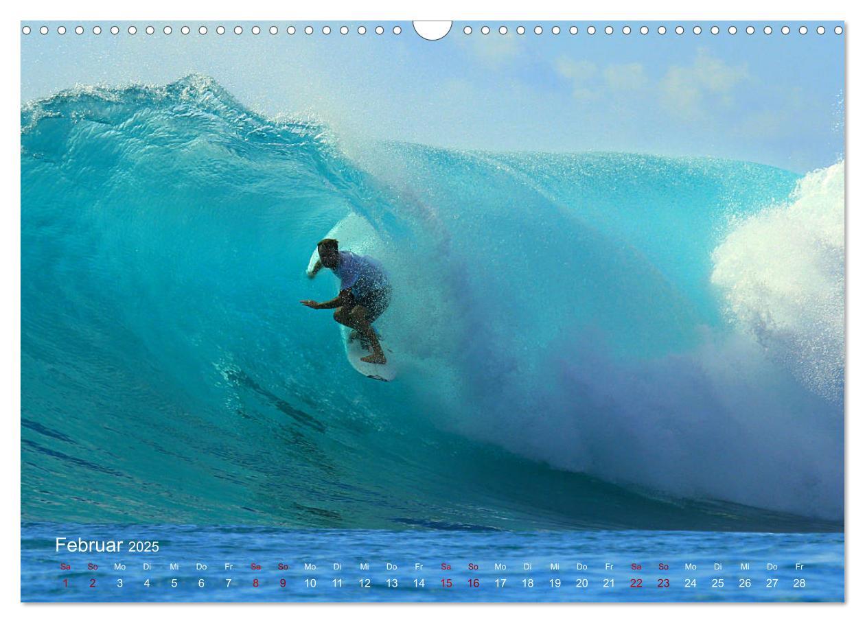 Bild: 9783435329427 | Surfen - die perfekte Welle (Wandkalender 2025 DIN A3 quer),...