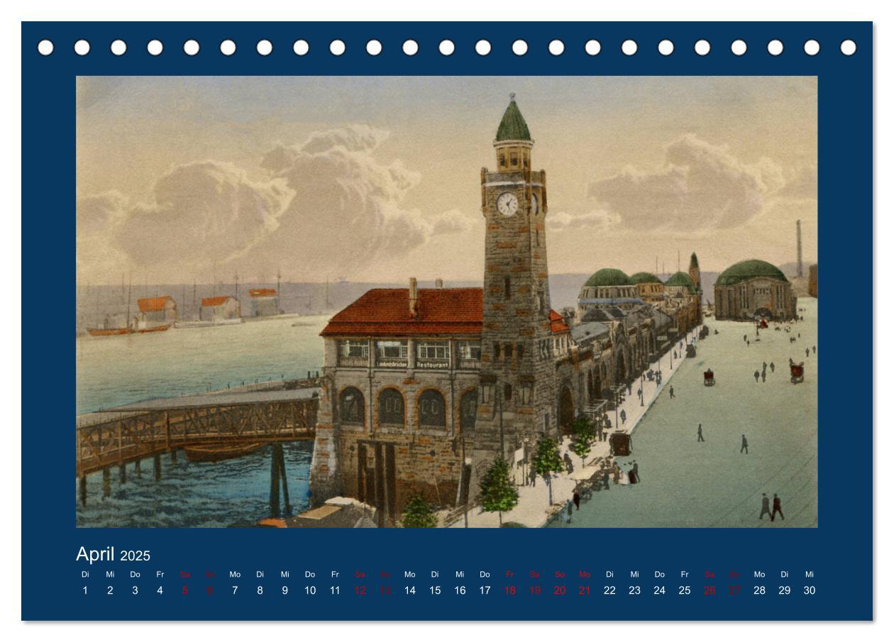 Bild: 9783435259915 | Lebendiges Hamburg von 1888 bis 1918 (Tischkalender 2025 DIN A5...