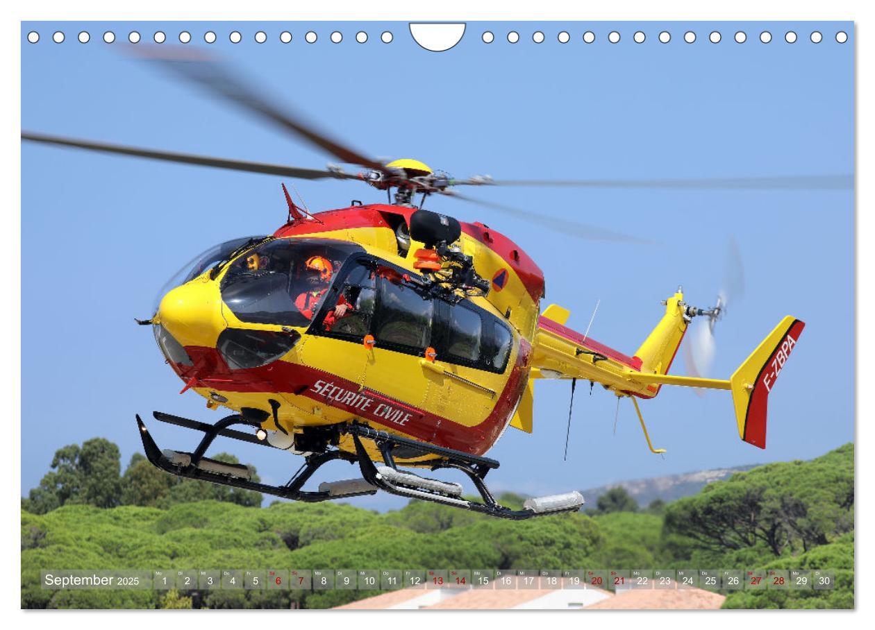 Bild: 9783435098224 | Helikopter in der Luft 2.0 (Wandkalender 2025 DIN A4 quer),...