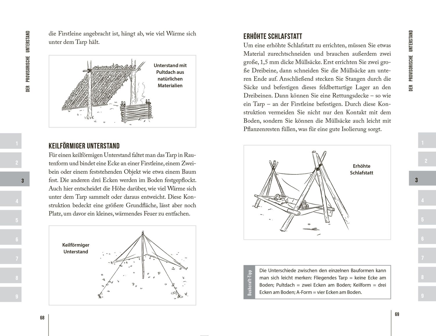 Bild: 9783730613665 | Bushcraft Essentials. Überleben in der Wildnis. Das Grundlagenbuch