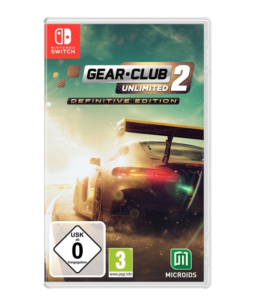 Cover: 3760156488769 | Gear Club Unlimited 2, 1 Nintendo Switch-Spiel (Definitive Edition)