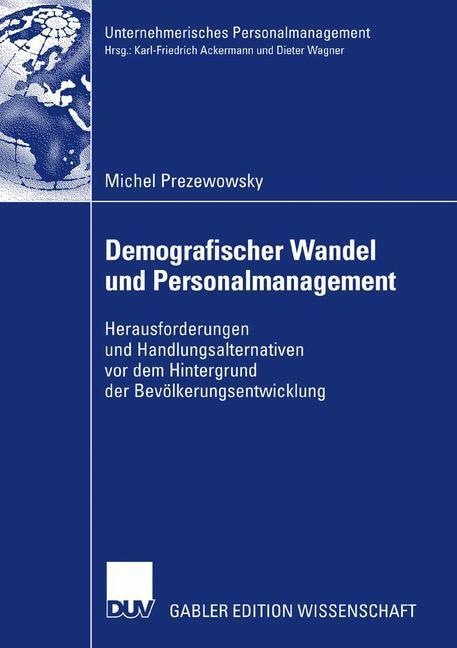 Cover: 9783835008243 | Demografischer Wandel und Personalmanagement | Michel Prezewowsky