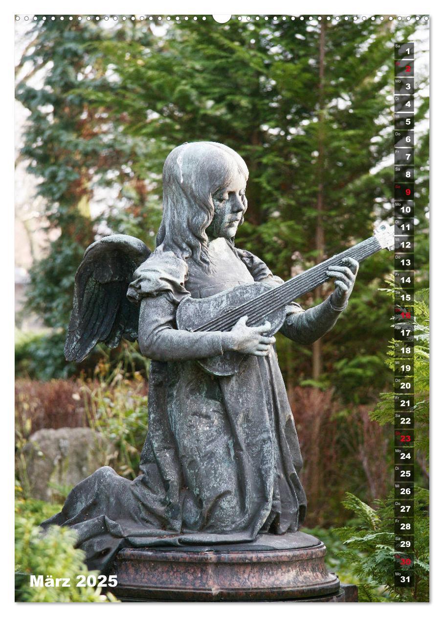 Bild: 9783435932535 | Friedhofsengel in Berlin (hochwertiger Premium Wandkalender 2025...