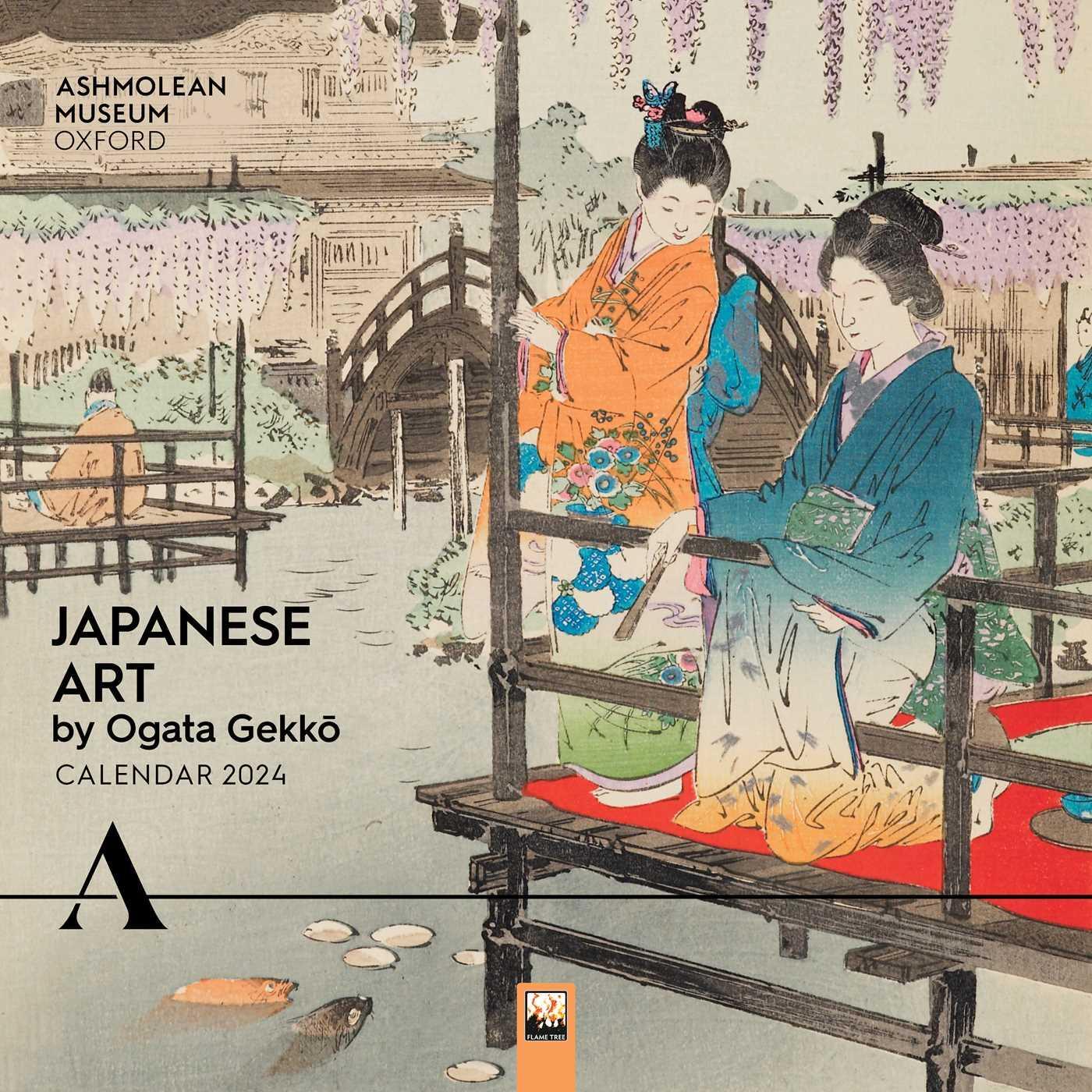 Cover: 9781804174371 | Japanese Art - Japanische Kunst 2024 | Tree Flame | Kalender | 14 S.
