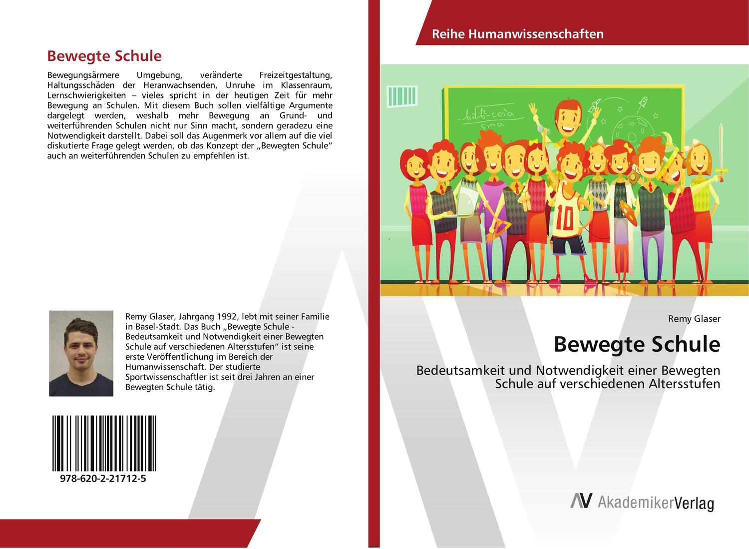 Cover: 9786202217125 | Bewegte Schule | Remy Glaser | Taschenbuch | Paperback | 80 S. | 2018