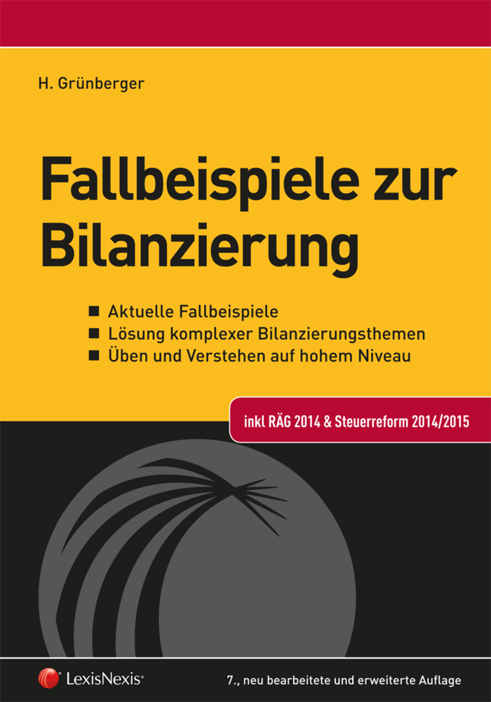 Cover: 9783700762805 | Fallbeispiele zur Bilanzierung | Herbert Grünberger | Taschenbuch
