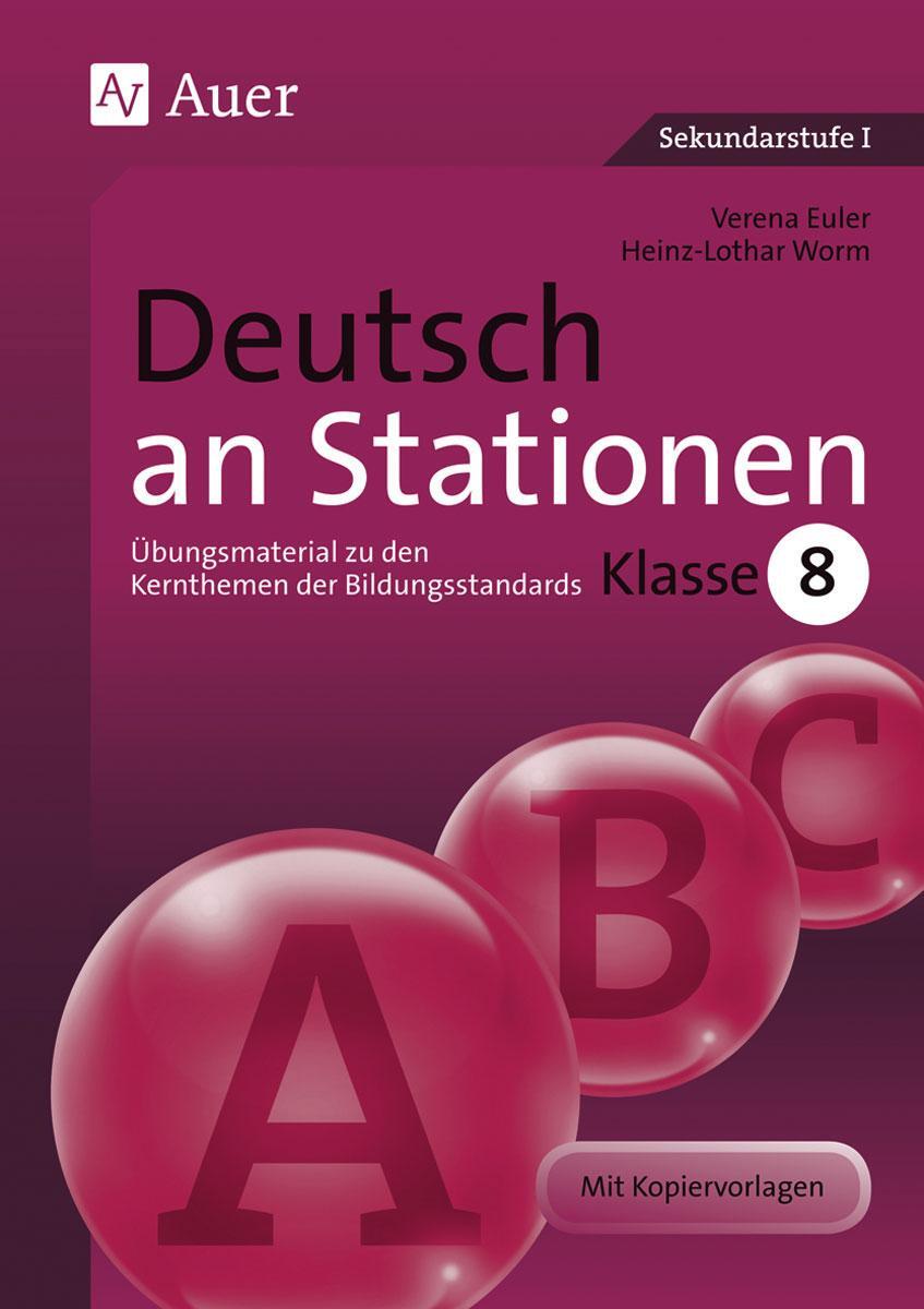 Cover: 9783403065920 | Deutsch an Stationen | Verena Euler | Broschüre | Deutsch | 2012