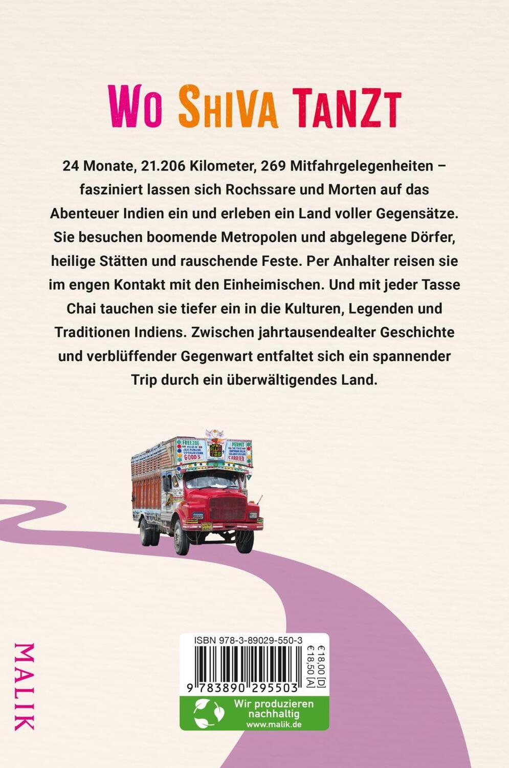 Rückseite: 9783890295503 | Götter, Gurus und Gewürze | Morten Hübbe (u. a.) | Taschenbuch | 2022