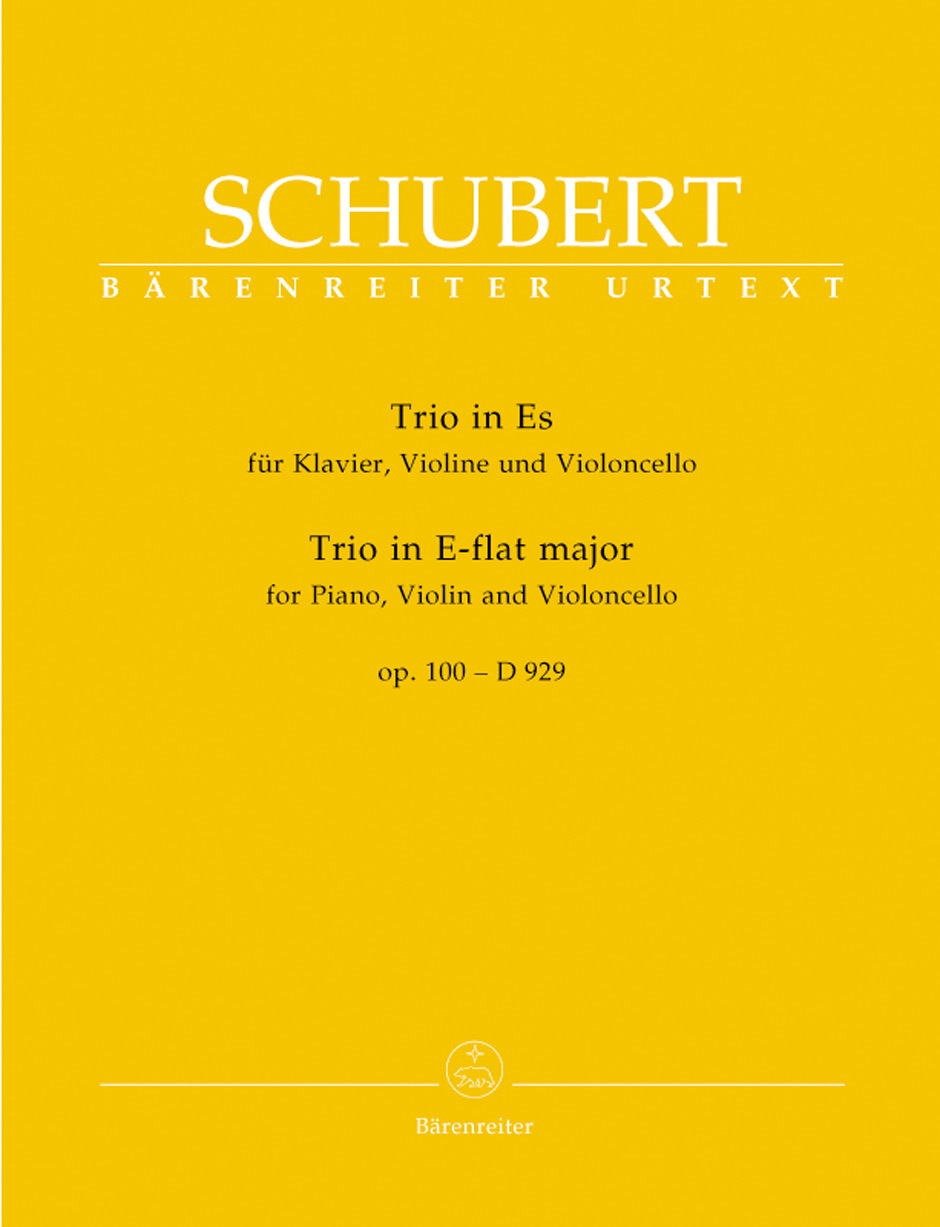 Cover: 9790006472765 | Trio für Klavier, Violine und Violoncello Es-Dur op. 100 D 929 | 2020