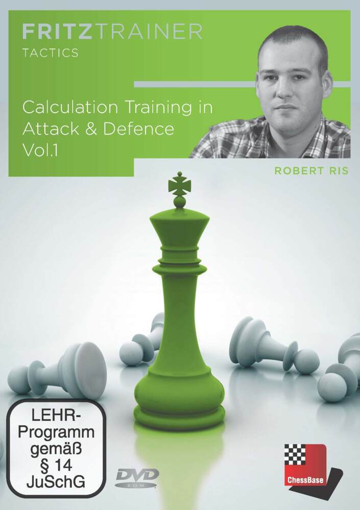 Cover: 9783866818118 | Calculation Training in Attack &amp; Defence Vol.1, DVD-ROM | Robert Ris