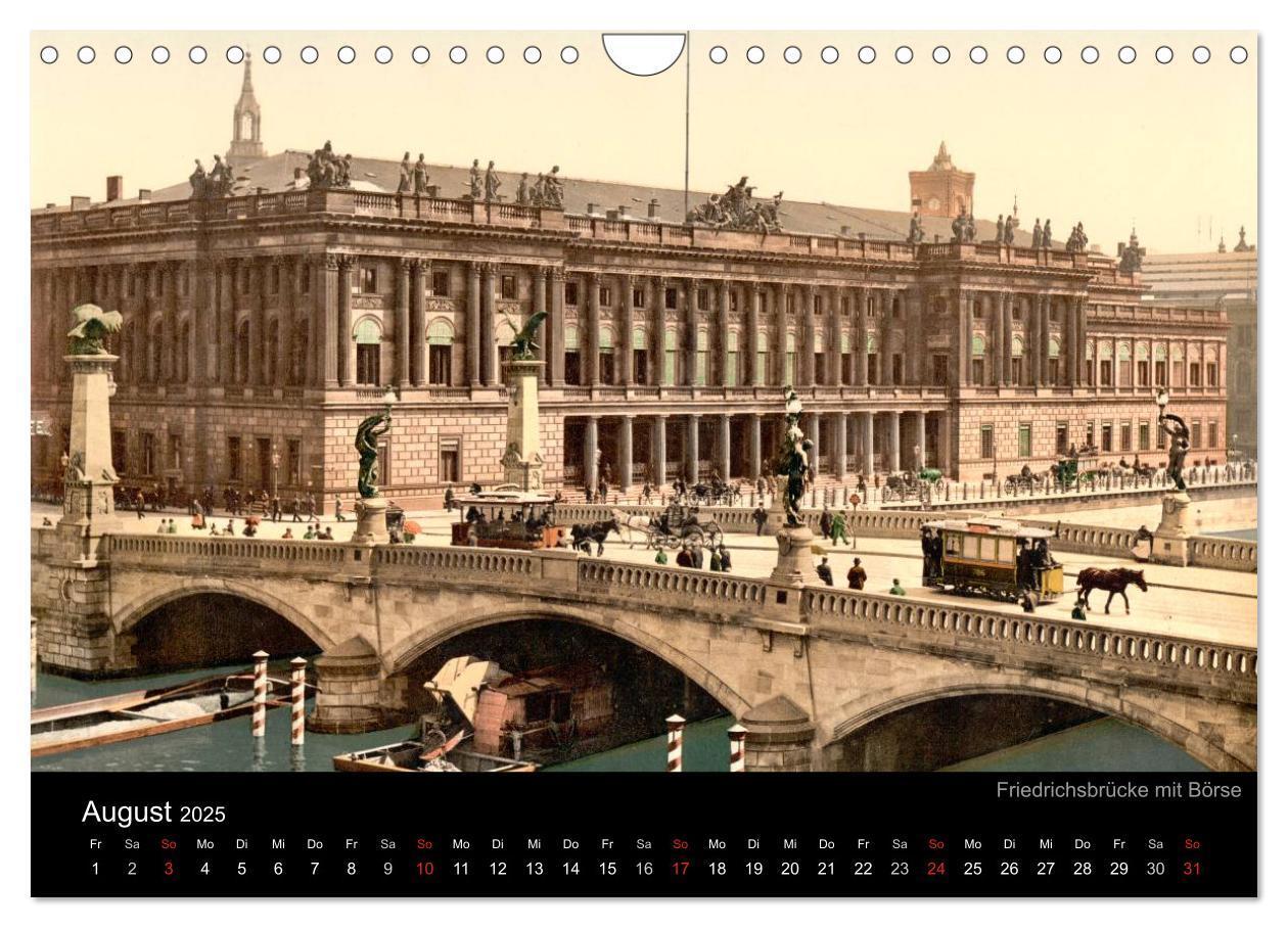 Bild: 9783435821280 | Berlin um 1900 (Wandkalender 2025 DIN A4 quer), CALVENDO...