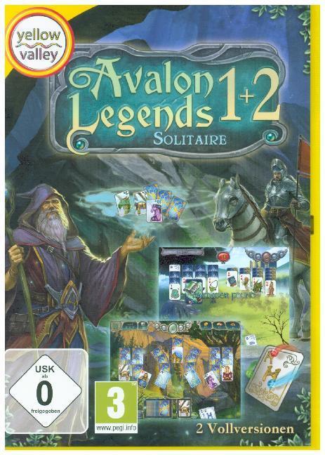 Cover: 4017404031116 | Avalon Legends Solitaire 1+2, 1 CD-ROM | 2 Vollversionen | CD-ROM
