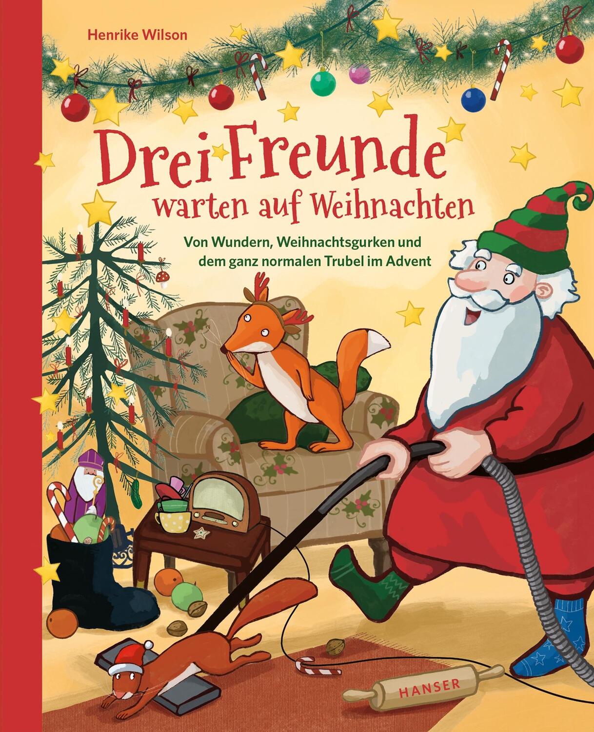Cover: 9783446277212 | Drei Freunde warten auf Weihnachten | Henrike Wilson | Buch | 104 S.