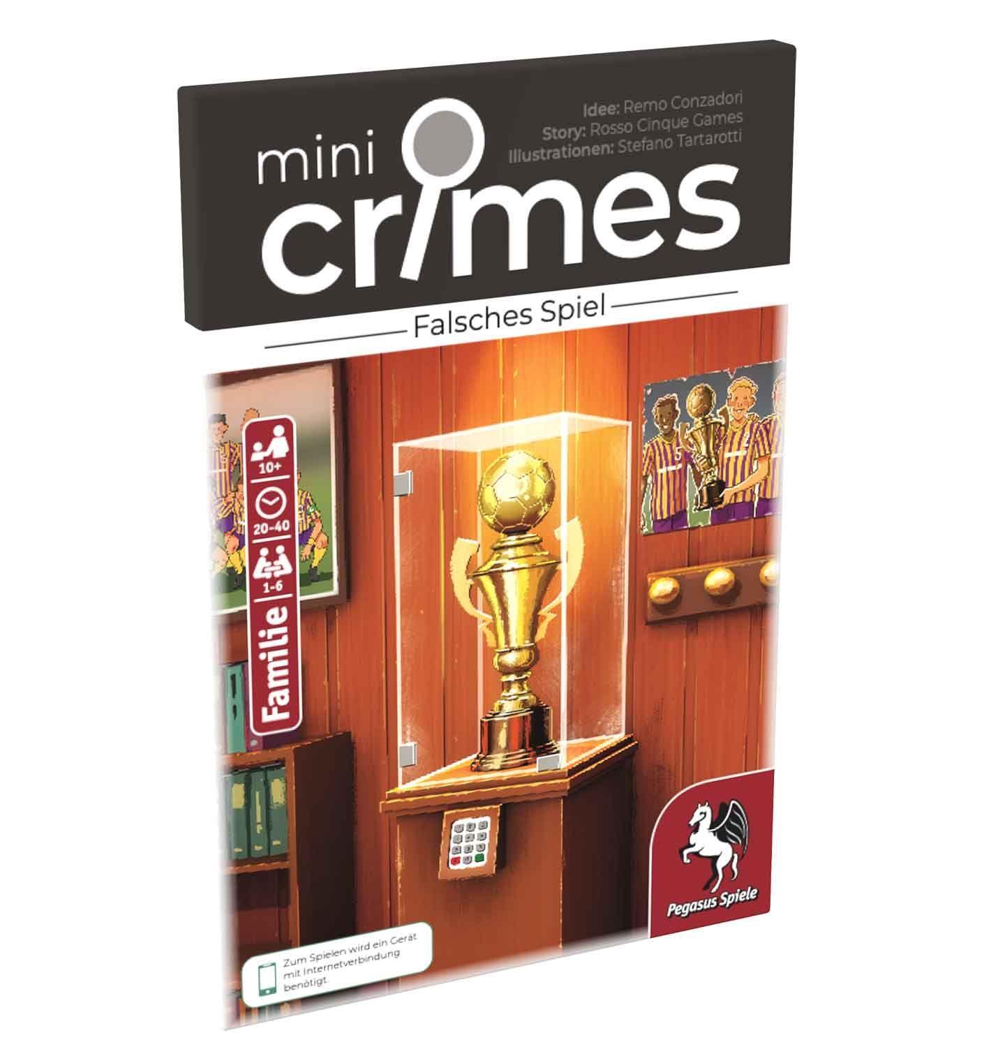 Cover: 4250231737985 | MiniCrimes - Falsches Spiel | Spiel | 19156G | Deutsch | 2023