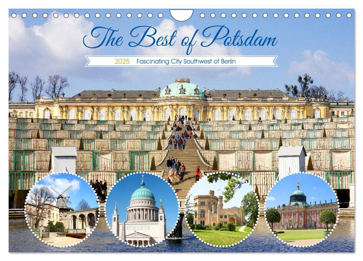 Cover: 9781325837625 | The Best of Potsdam (Wall Calendar 2025 DIN A4 landscape), CALVENDO...