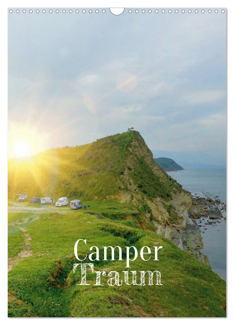 Cover: 9783435892303 | Camper Traum (Wandkalender 2025 DIN A3 hoch), CALVENDO Monatskalender