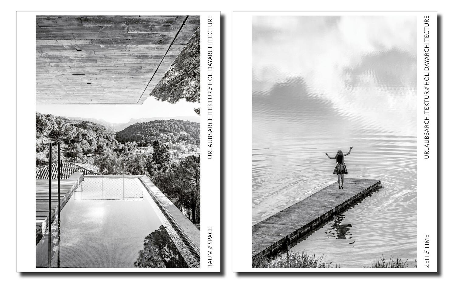 Cover: 9783981736779 | URLAUBSARCHITEKTUR - RAUM & ZEIT | Buch mit beigefügtem Magazin | Buch