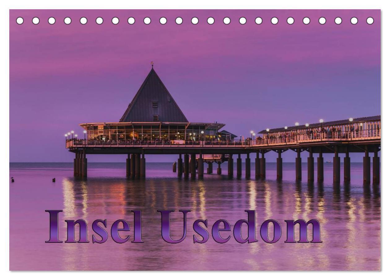 Cover: 9783383500855 | Insel Usedom (Tischkalender 2024 DIN A5 quer), CALVENDO Monatskalender