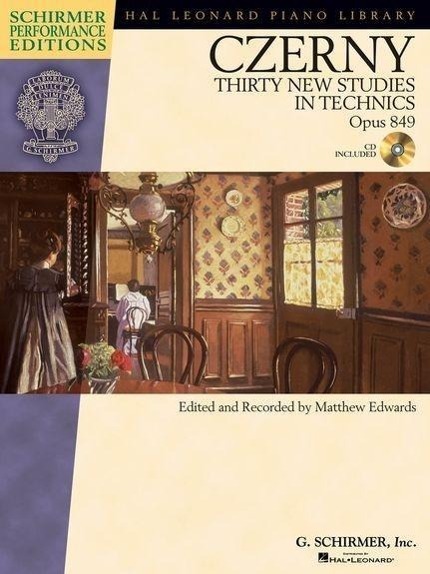 Cover: 9781458411600 | Carl Czerny - Thirty New Studies in Technics, Op. 849 with Online...