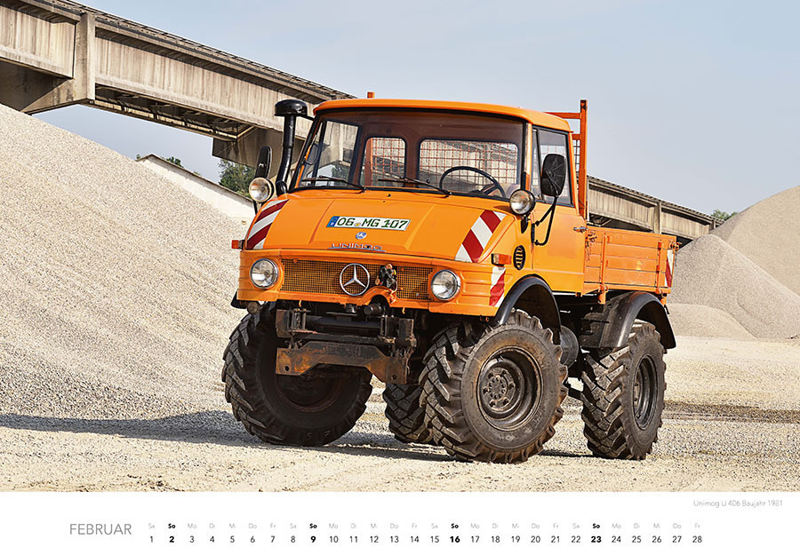 Bild: 9783966648363 | Unimog Klassiker Kalender 2025 | 12 perfekt restaurierte Unimogs