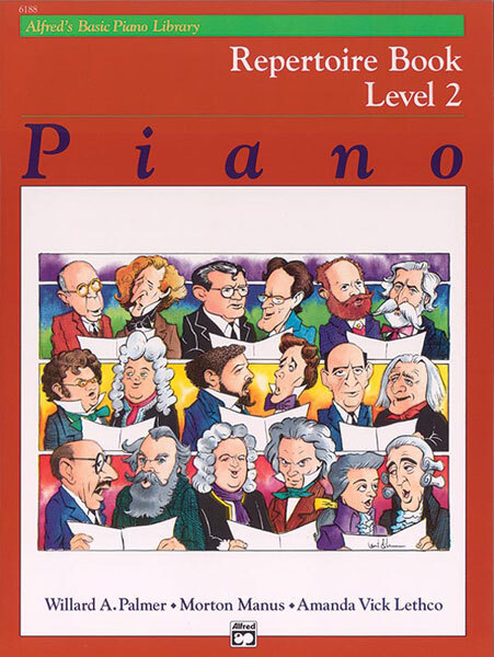 Cover: 38081003016 | Alfred's Basic Piano Library Repertoire Book 2 | Palmer | Buch