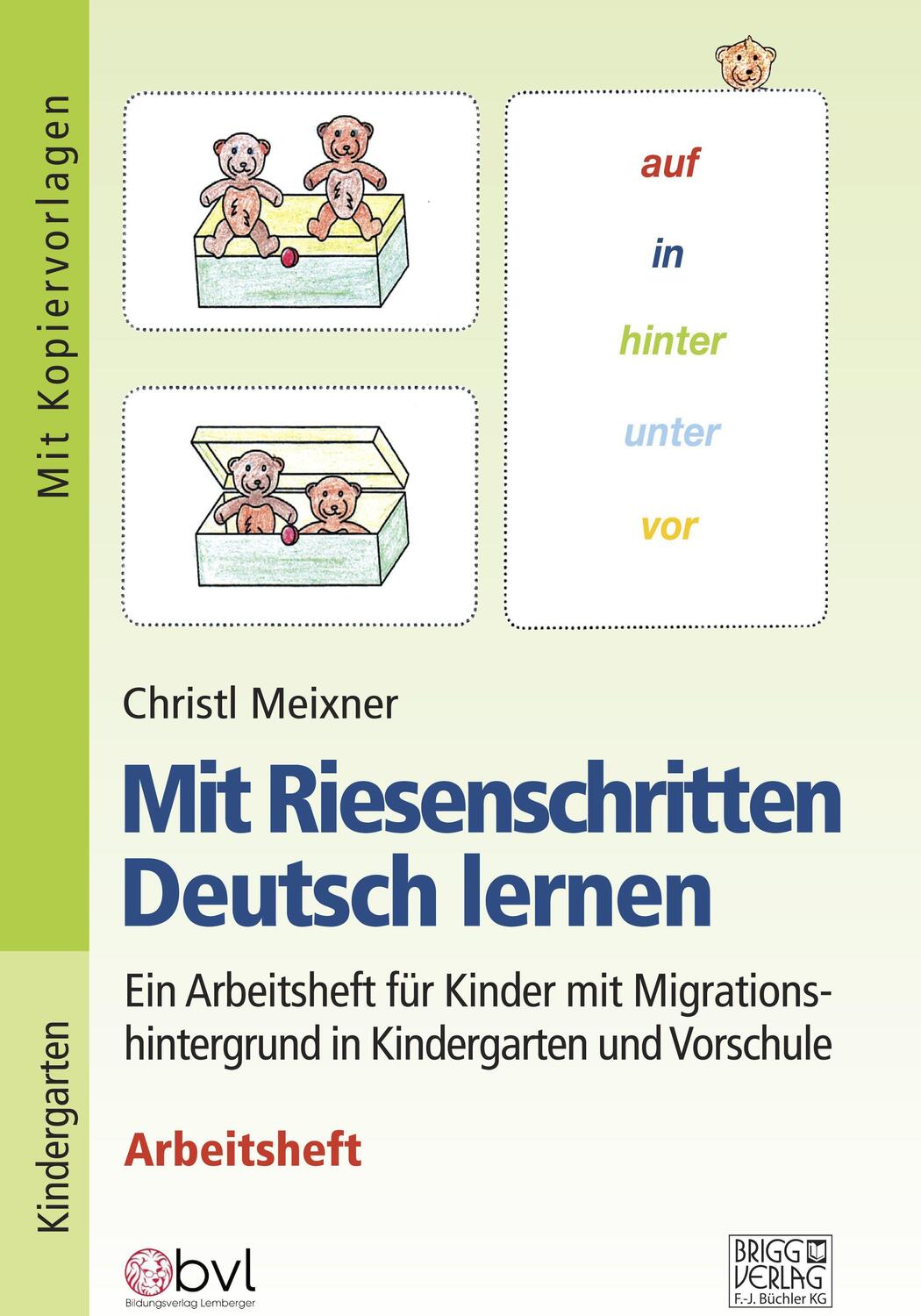 Cover: 9783956603143 | Mit Riesenschritten Deutsch lernen - Arbeitsheft | Christl Meixner