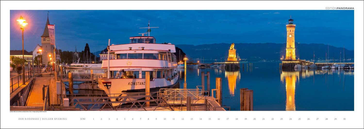 Bild: 9783898236263 | Der Bodensee | Holger Spiering | Kalender | XIV | Deutsch | 2024