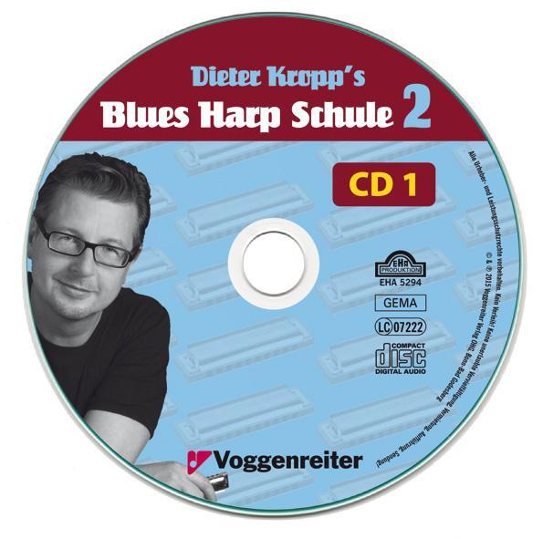 Bild: 9783802410291 | Kropp's Blues Harp Schule Bd. 2 (2CD) FSC Mix, SGSCH-COC-050055 | Buch