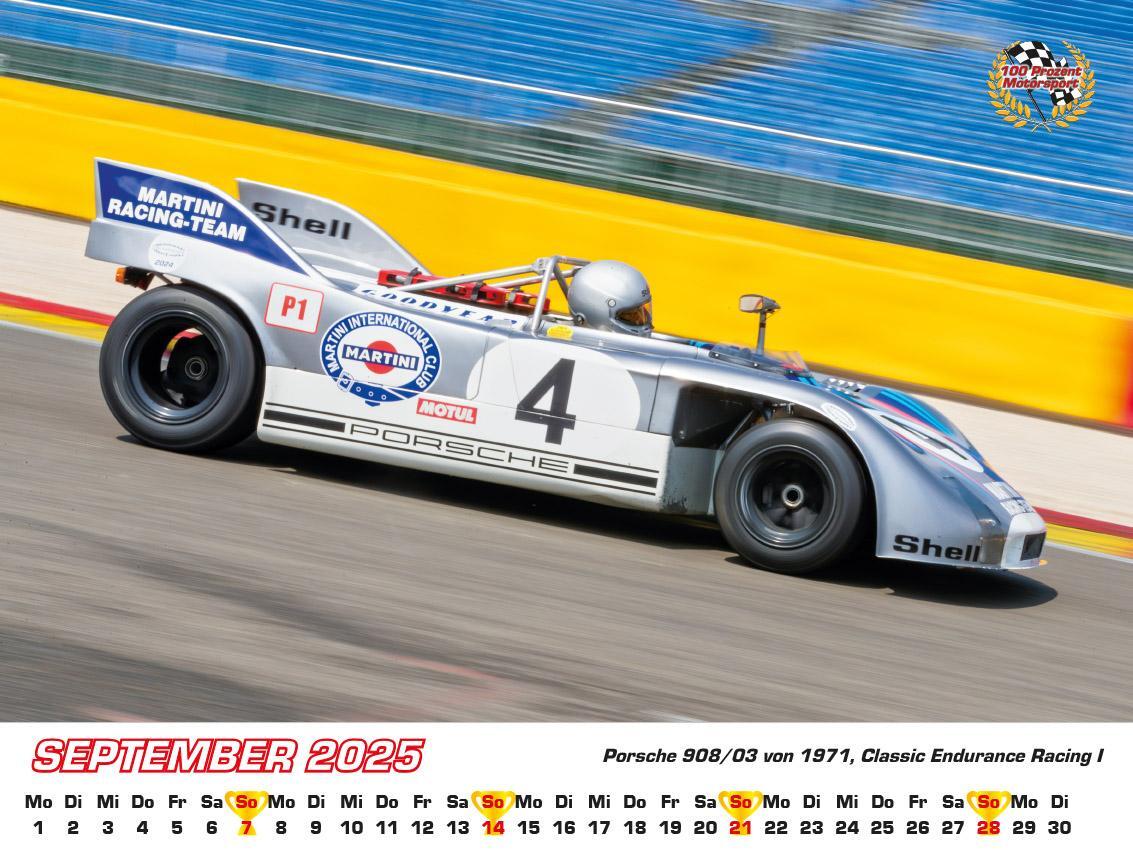 Bild: 9783948794729 | Porsche im Rennsport Kalender 2025 | Frank Pommer | Kalender | Deutsch