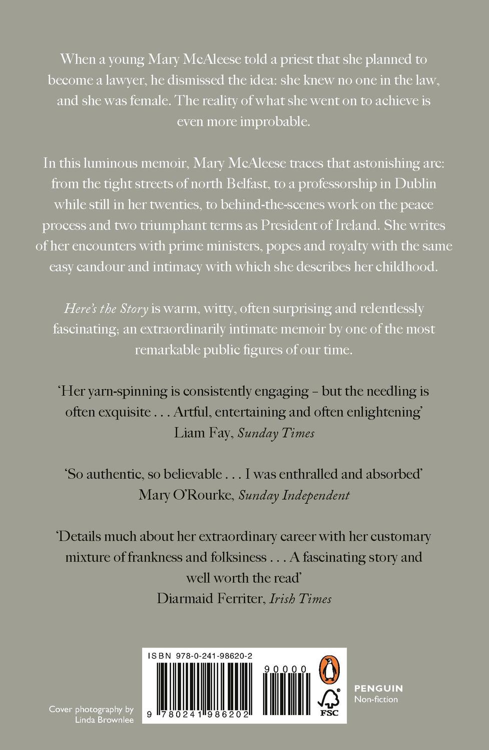 Rückseite: 9780241986202 | Here's the Story | A Memoir | Mary McAleese | Taschenbuch | Englisch