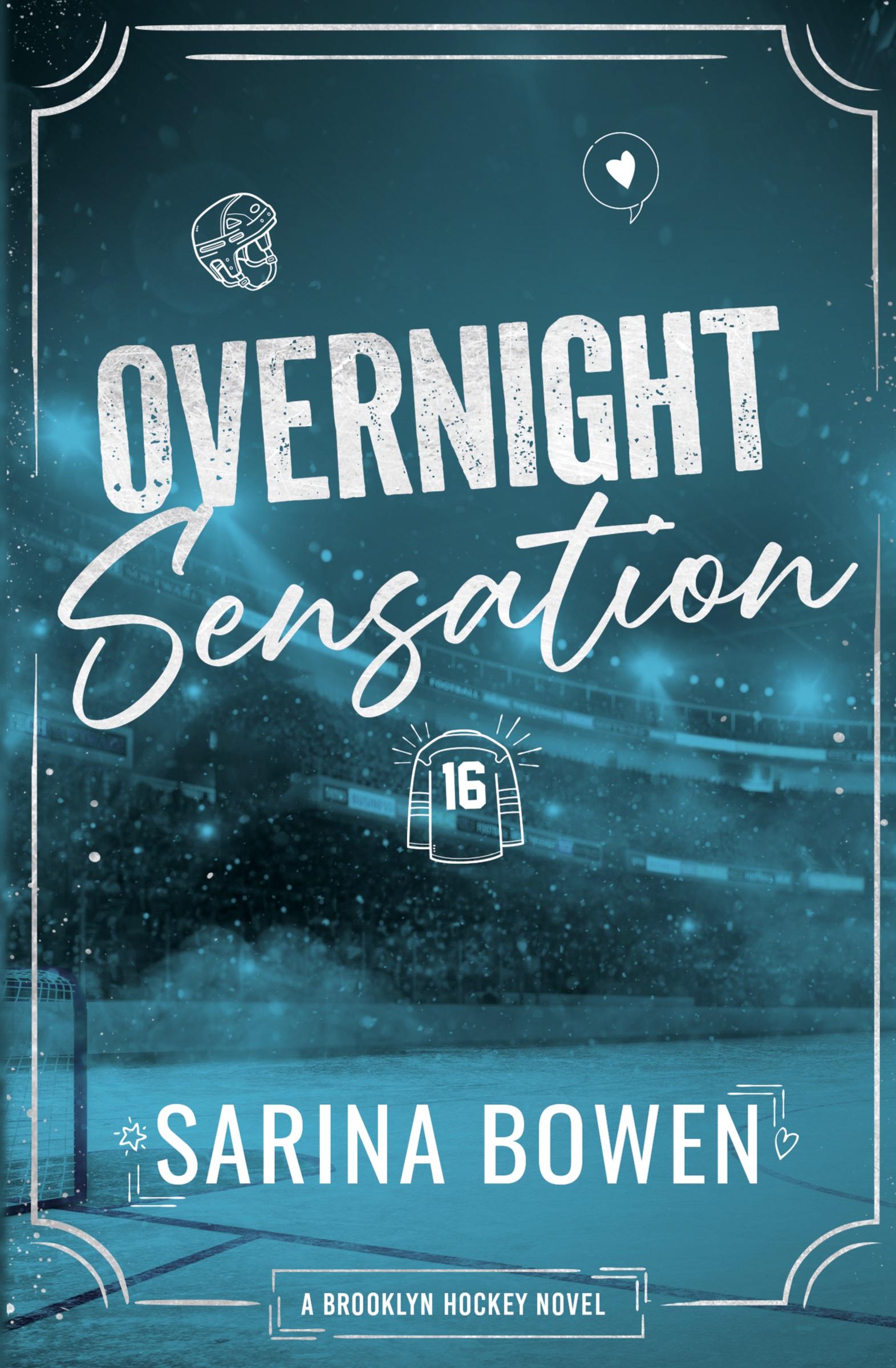 Cover: 9781950155859 | Overnight Sensation - A Brooklyn Hockey Novel | Sarina Bowen | Buch