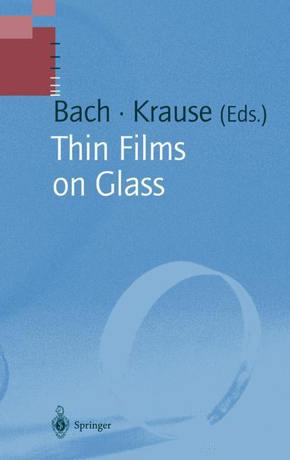 Cover: 9783642082054 | Thin Films on Glass | Dieter Krause (u. a.) | Taschenbuch | Paperback
