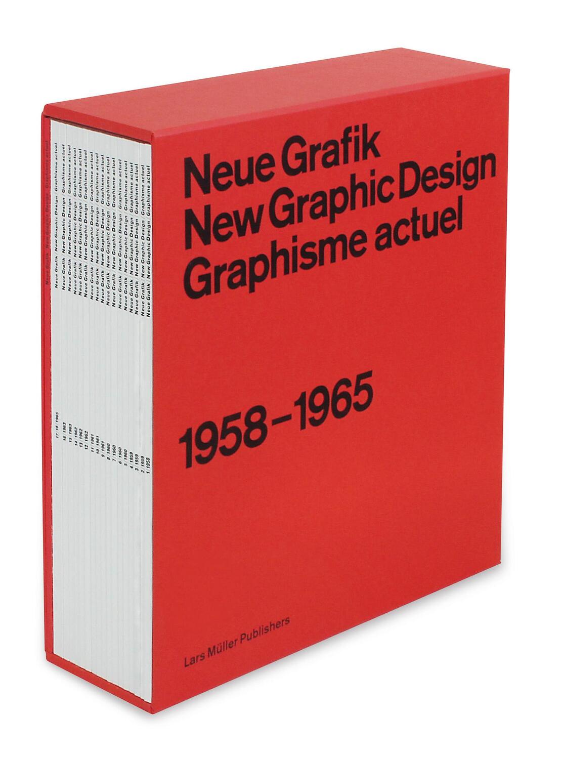 Cover: 9783037784112 | Neue Grafik | 1958 - 1965, Frz/engl/dt | Taschenbuch | 1184 S. | 2015