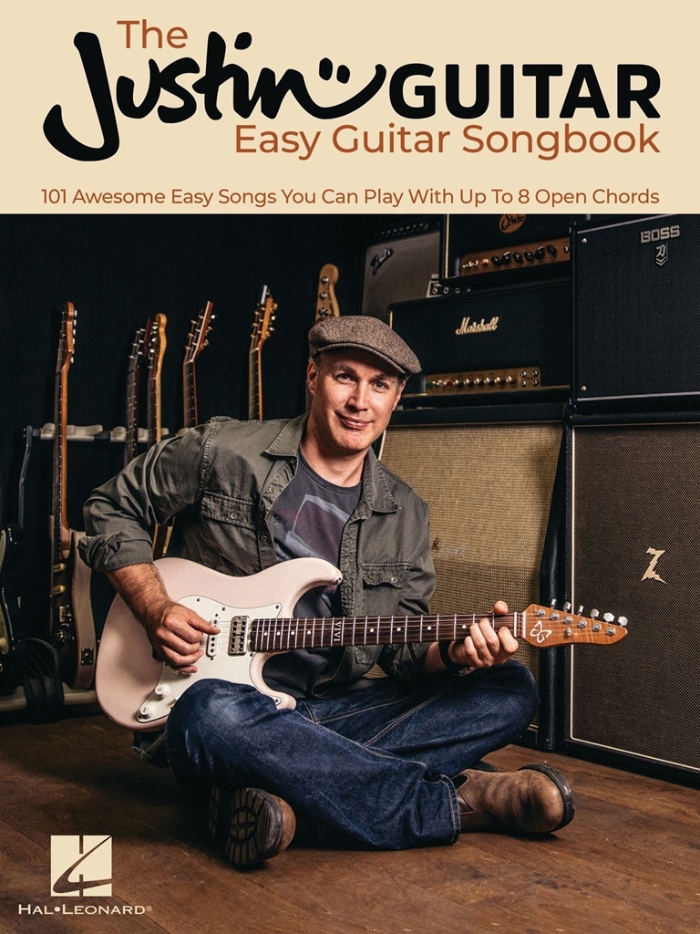 Cover: 888680956134 | The JustinGuitar Easy Guitar Songbook | Guitar Book | Hal Leonard