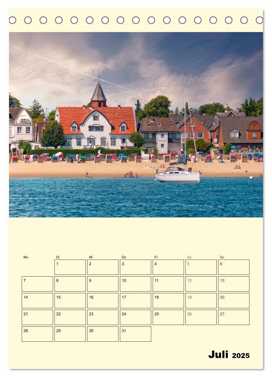 Bild: 9783435903597 | Meine geliebte Nordsee (Tischkalender 2025 DIN A5 hoch), CALVENDO...