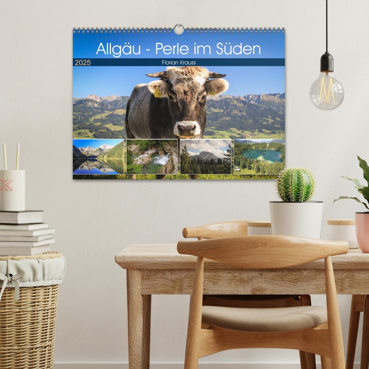 Bild: 9783435192434 | Allgäu - Perle im Süden (Wandkalender 2025 DIN A3 quer), CALVENDO...