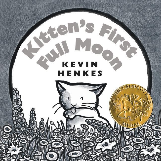 Cover: 9780062417107 | Kitten's First Full Moon Board Book: A Caldecott Award Winner | Henkes