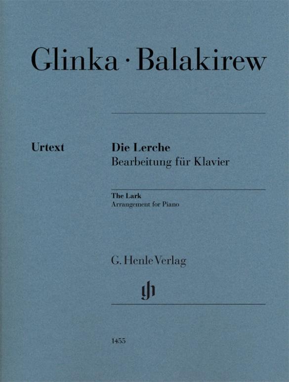 Cover: 9790201814551 | Balakirew, Mili - Die Lerche (Michail Glinka) | Wendelin Bitzan | Buch