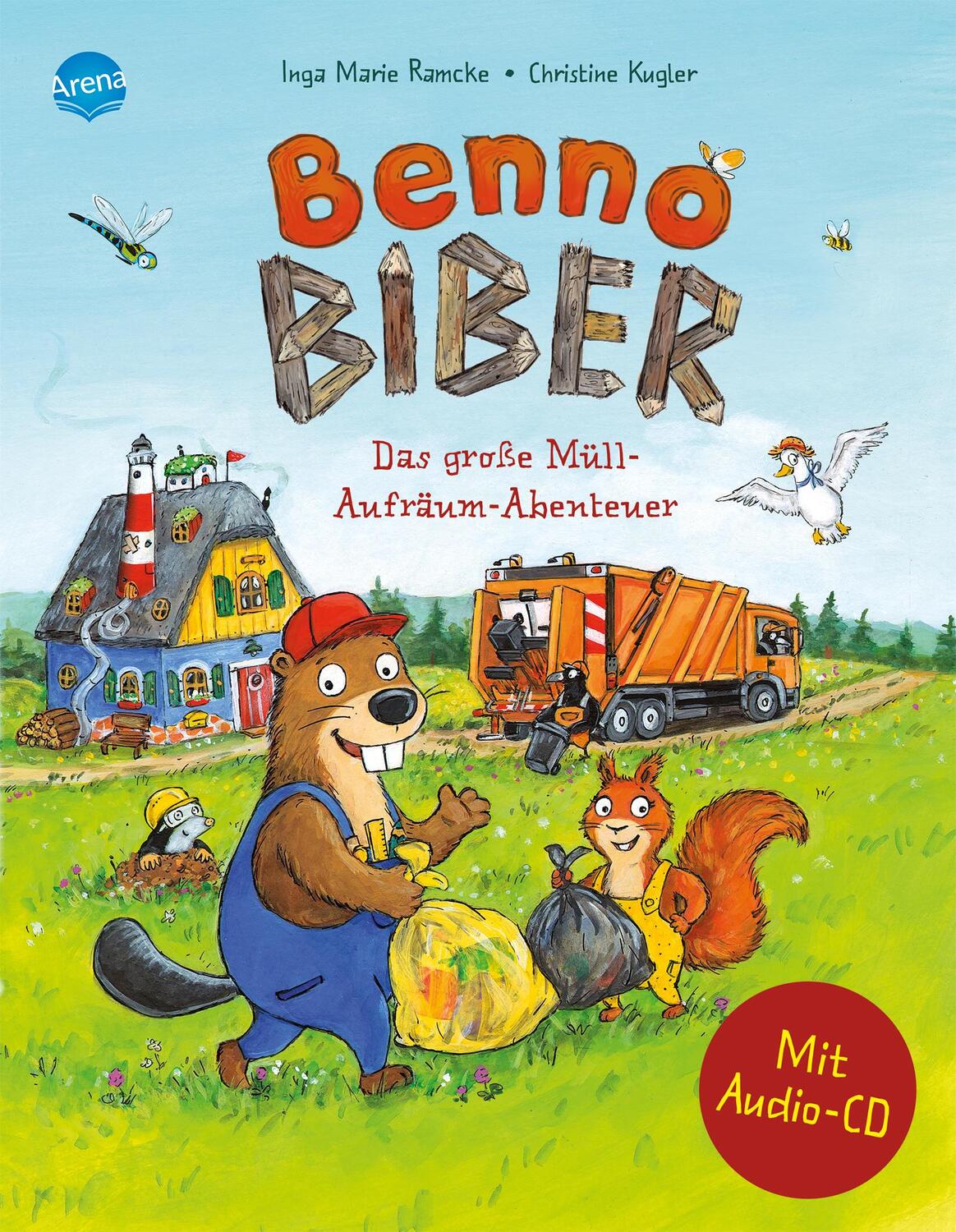 Cover: 9783401717340 | Benno Biber. Das große Müll-Aufräum-Abenteuer | Inga Marie Ramcke