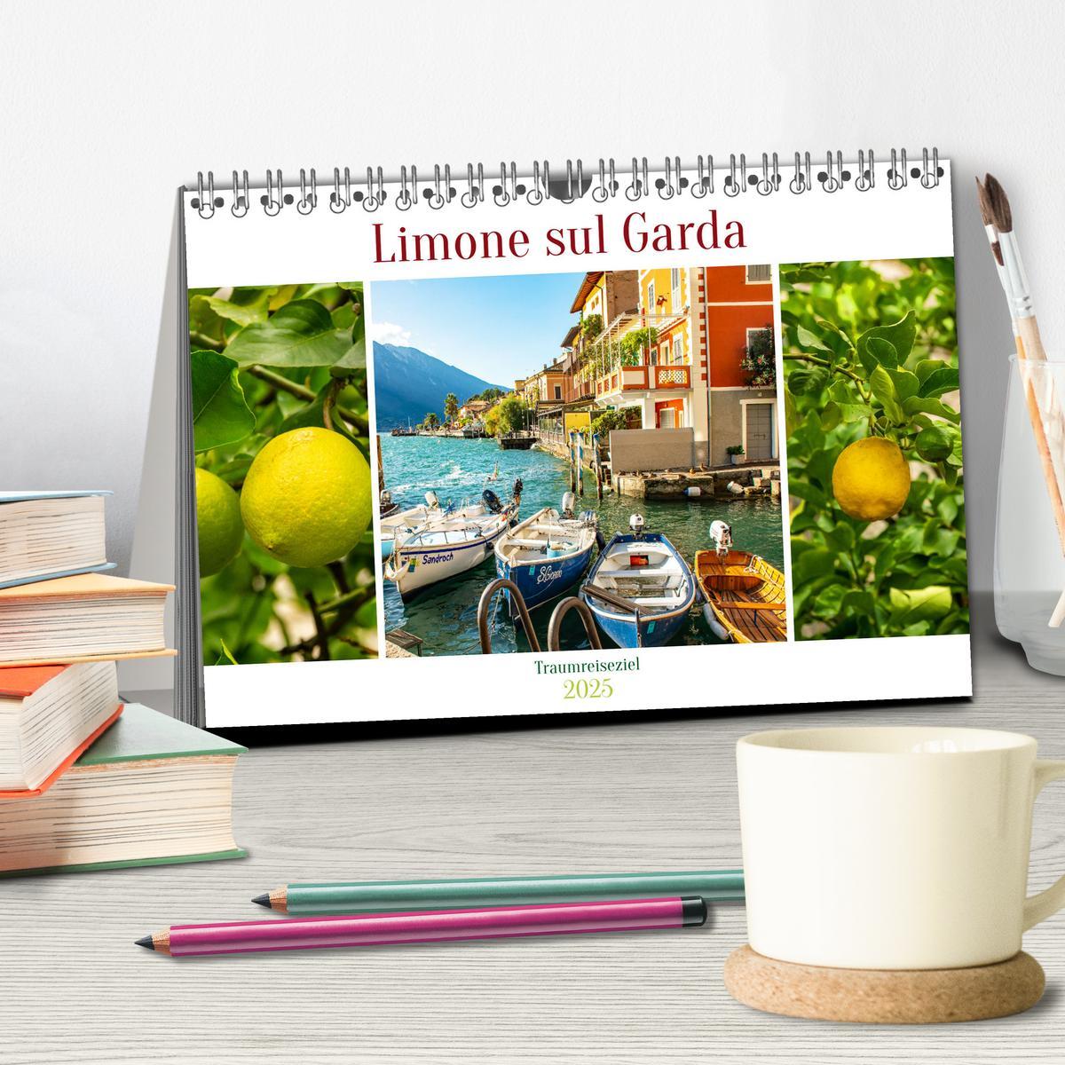 Bild: 9783435014248 | Limone sul Garda - Traumreiseziel (Tischkalender 2025 DIN A5 quer),...