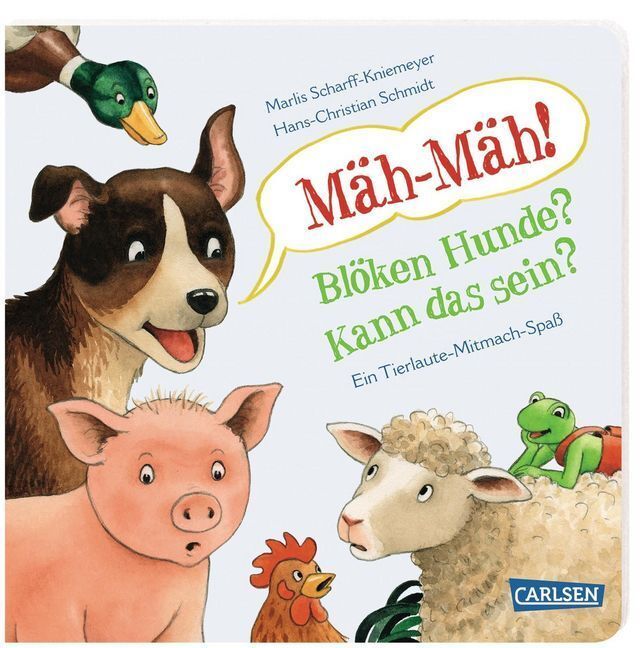 Cover: 9783551171191 | Mäh-Mäh! Blöken Hunde? Kann das sein? | Hans-Christian Schmidt | Buch