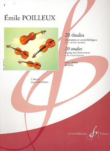 Cover: 9790043004400 | 20 études chantantes et caracteristiques pour violon | Poilleux | Buch