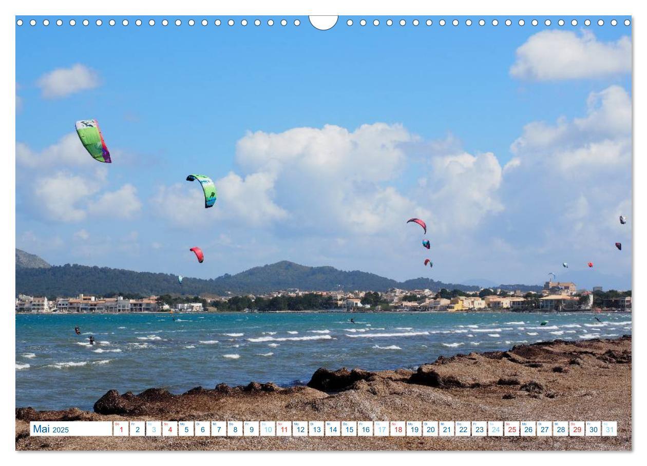 Bild: 9783435477449 | Kitesurfen - Wind und Wellen (Wandkalender 2025 DIN A3 quer),...