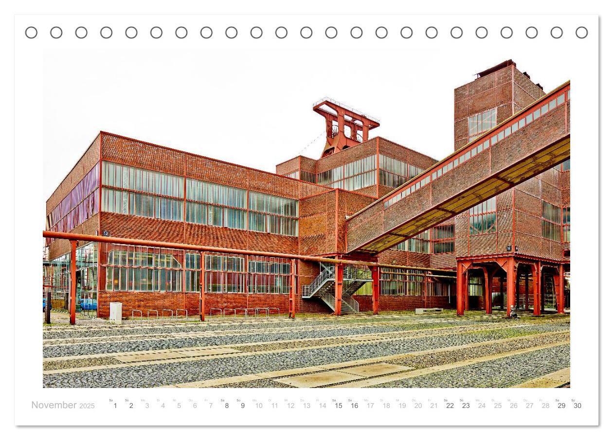 Bild: 9783435757459 | Zeche Zollverein. Weltkulturerbe. (Tischkalender 2025 DIN A5 quer),...