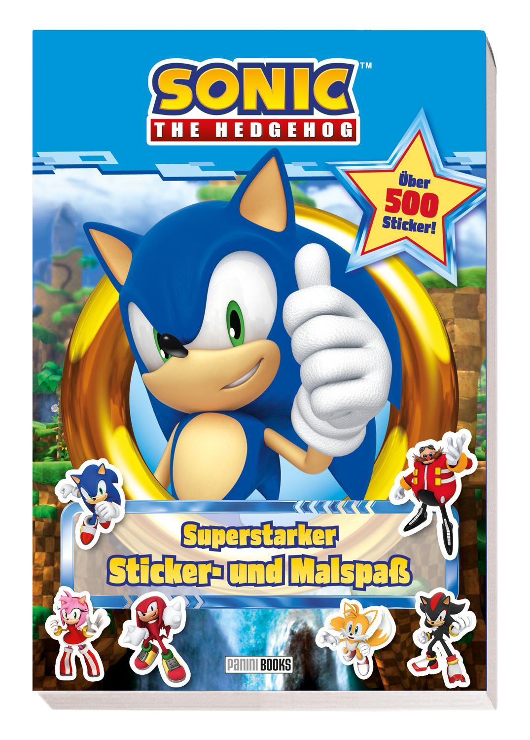 Cover: 9783833244735 | Sonic The Hedgehog: Superstarker Sticker - und Malspaß | Panini | Buch