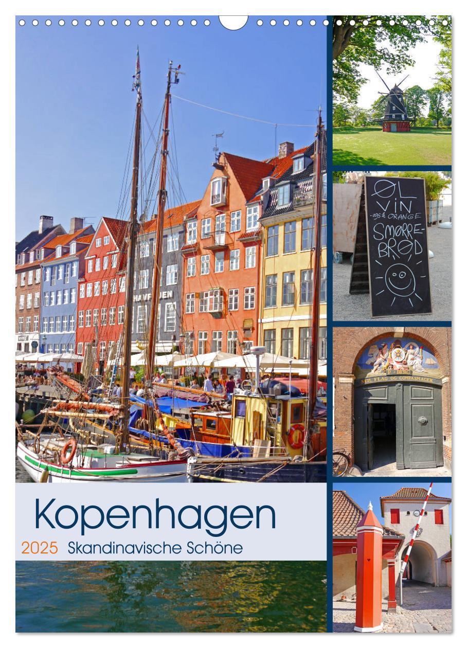 Cover: 9783435999453 | Kopenhagen. Skandinavische Schöne (Wandkalender 2025 DIN A3 hoch),...