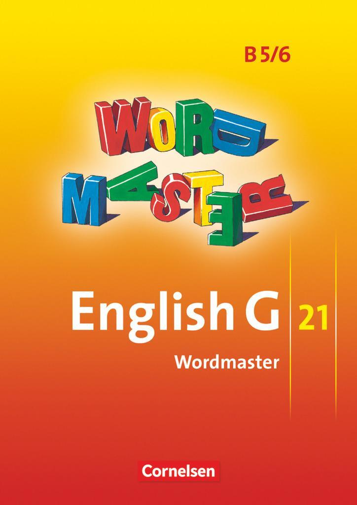 Cover: 9783060320493 | English G 21. Ausgabe B 5 und B 6.Wordmaster | 9./10. Schuljahr | 2011
